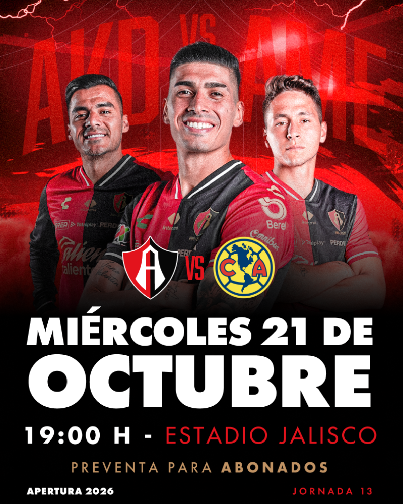 Atlas FC vs América
