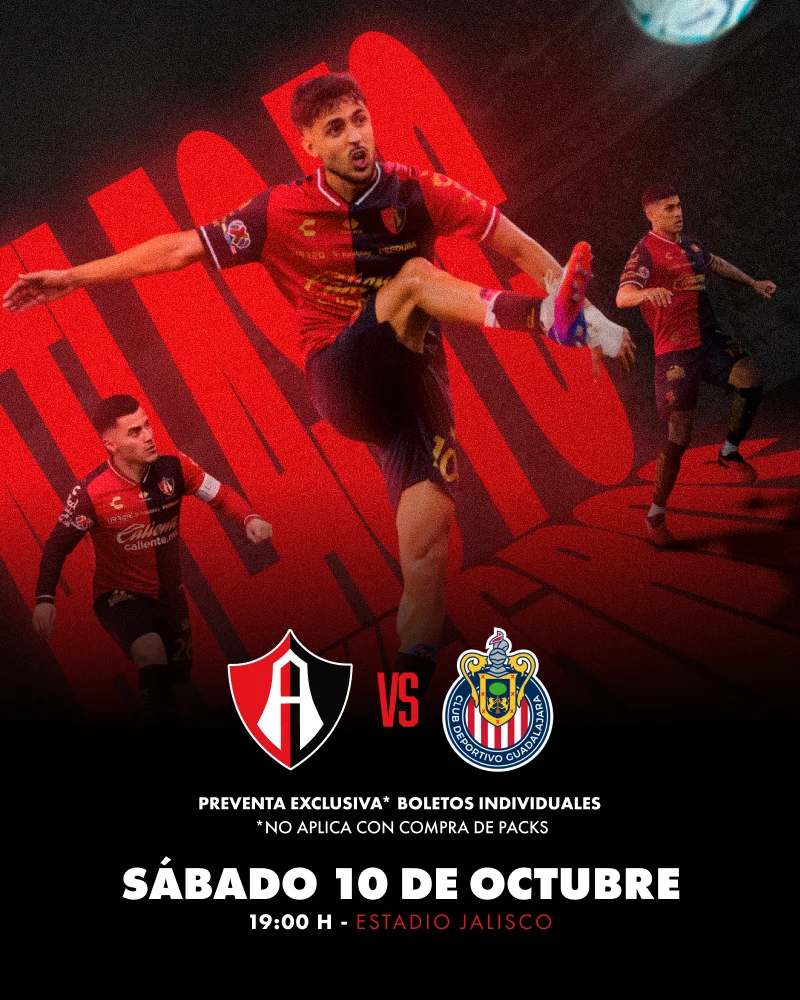Atlas FC vs Chivas Preventa