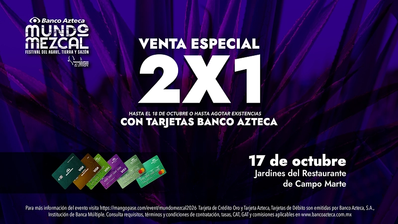 MUNDO MEZCAL. FESTIVAL DEL AGAVE, TIERRA Y SAZÓN 17 OCT