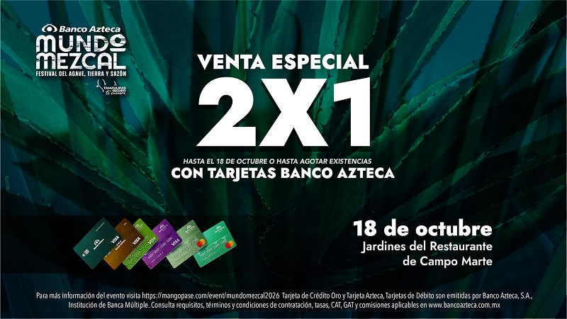 MUNDO MEZCAL. FESTIVAL DEL AGAVE, TIERRA Y SAZÓN 18 OCT
