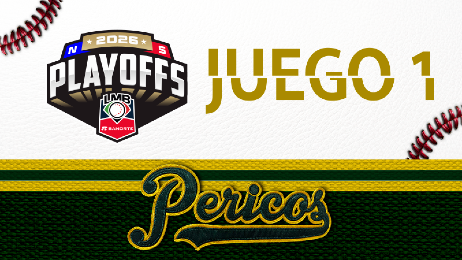 Juego 1 Playoffs Piratas vs Pericos