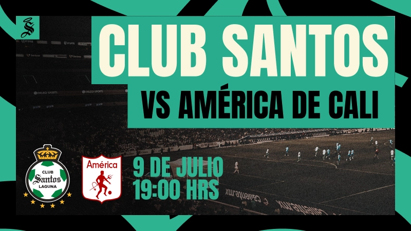 Partido Amistoso Santos Vs América de Cali